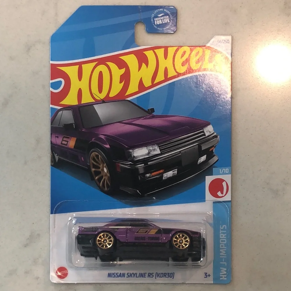 Nissan Skyline RS Purple Toy Car